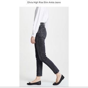 Citizens of Humanity Olivia High Rise Slim Ankle Jeans